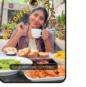 Hyderabad coffee spots carousel